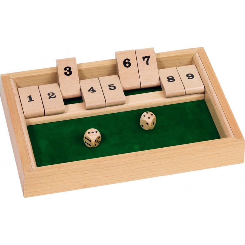 Shut the box  Würfelspiel