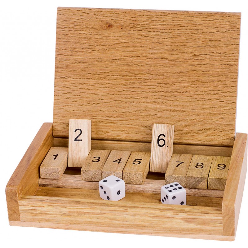 Shut the box  Würfelspiel