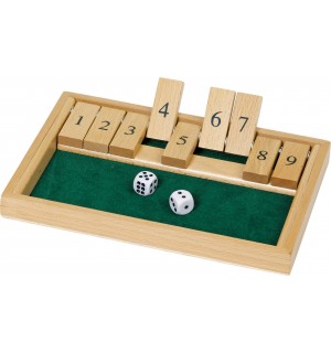 Shut the box Würfelspiel