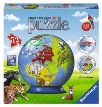 Ravensburger Puzzle - 3D Puzzles - Kindererde, 72 Teile
