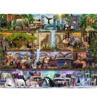Ravensburger Puzzle - Aimee Stewart: Großartige Tierwelt, 1500 Teile