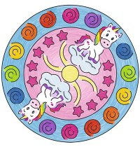 Ravensburger Spiel - Mini Mandala Designer Unicorn