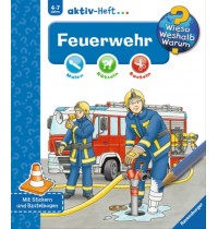 Ravensburger 23837  Wieso?Weshalb?Warum? Aktiv-Heft - Feuerwehr