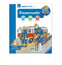 Ravensburger 23837  Wieso?Weshalb?Warum? Aktiv-Heft - Feuerwehr