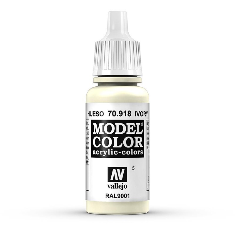 Elfenbein, Matt, 17 ml Vallejo Model Color