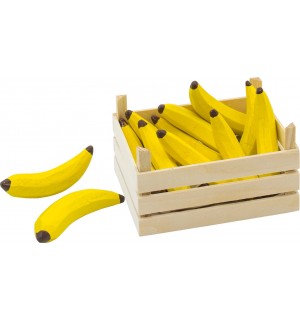 Bananen in Obstkiste, Kiste: 