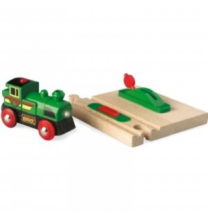 BRIO Bahn - Speedy Green Batterielok