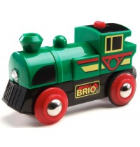 BRIO Bahn - Speedy Green Batterielok