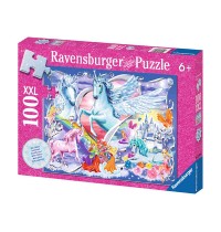Ravensburger Puzzle - Die schönsten Einhörner, 100 Teile