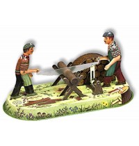 Wilesco Blechspielzeug - Waldarbeiter