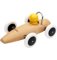 BRIO Toddler Push Alongs - Rennwagen im Display, 8 Stck, farbig sortiert