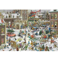 Jumbo Spiele - Puzzle - Jan van Haasteren - Weihnachten, 1000 Teile