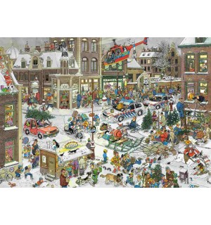 Jumbo Spiele - Puzzle - Jan van Haasteren - Weihnachten, 1000 Teile