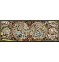 Heye - Panoramapuzzle 6000 Teile - Hemisphere Map