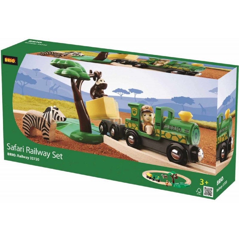 BRIO Bahn - Safari Bahn-Set