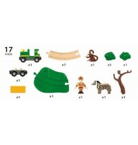 BRIO Bahn - Safari Bahn-Set