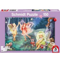 Schmidt Spiele - Puzzle - Feentanz, 150 Teile