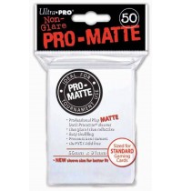 UltraPRO - Pro-Matte Sleeves White, 50