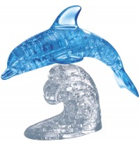 Jeruel Industrial - Crystal Puzzle Delfin, blau