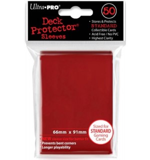 UltraPRO - Lava Red Protector, 50