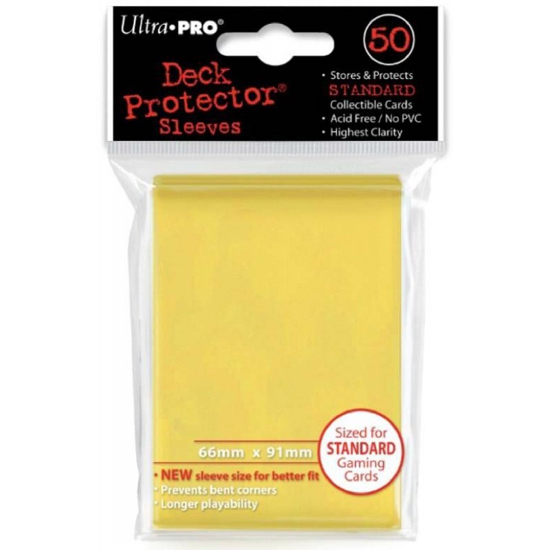 UltraPRO - Canary Yellow Protector, 50