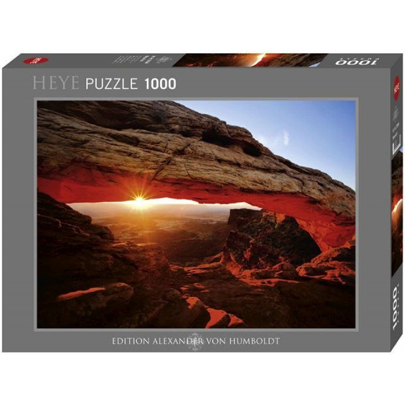 Heye - Standardpuzzle 1000 Teile - Edition Alexander von Humboldt - Mesa Arch