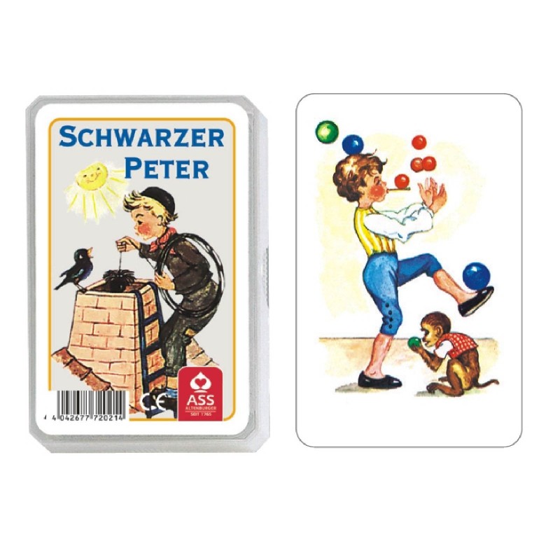 Original Schwarzer Peter Kartenspiel ASS Altenburger 22572025 