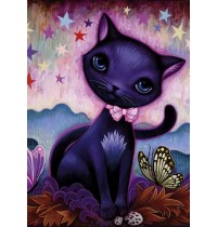 Heye - Standardpuzzle 1000 Teile - Dreaming Black Kitty