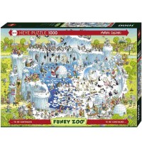 Heye - Standardpuzzle 1000 Teile - Degano Zoo Polar Habitat