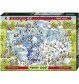 Heye - Standardpuzzle 1000 Teile - Degano Zoo Polar Habitat