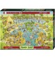 Heye - Standardpuzzle 1000 Teile - Degano Zoo Nile Habitat