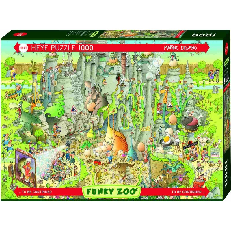 Heye - Standardpuzzle - Jurassic Habitat, 1000 Teile