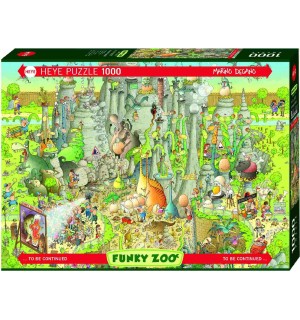 Heye - Standardpuzzle - Jurassic Habitat, 1000 Teile