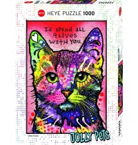 Heye - Standardpuzzle - 9 Lives, 1000 Teile