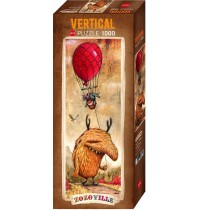 Heye - Verticalpuzzle - Red Balloon, 1000 Teile