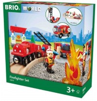 BRIO Bahn - Feuerwehr Set
