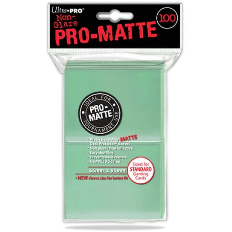 UltraPRO - Clear Pro-Matte Sleeves, 100