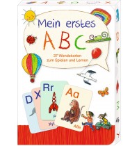 Coppenrath Verlag - Mein erstes ABC - 37 Wendekarten zum Spielen und Lernen