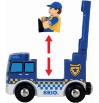 BRIO Bahn - Polizeistation mit Einsatzfahrzeug