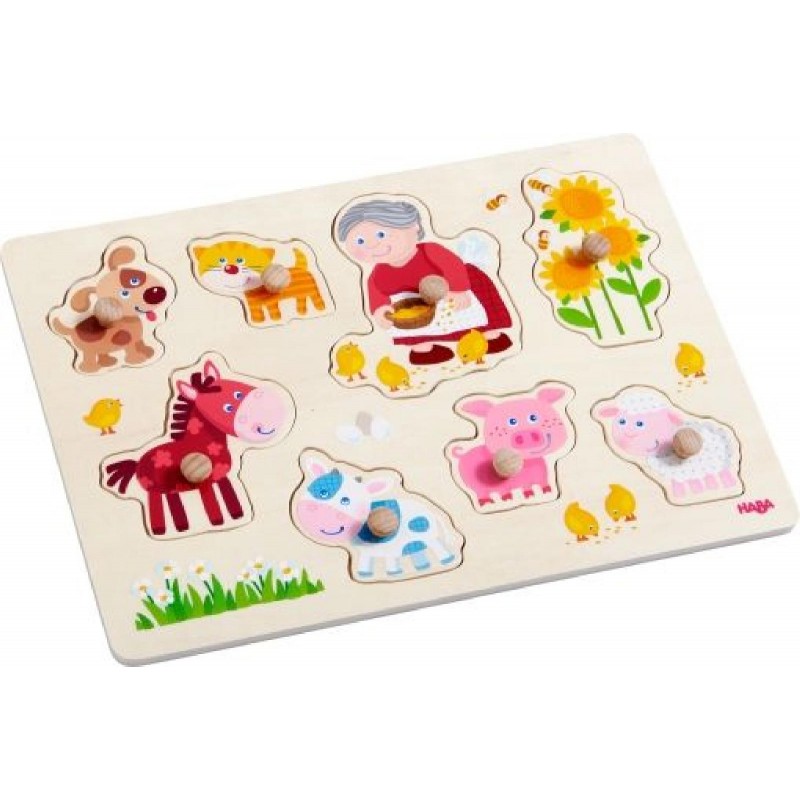 HABA® - Greifpuzzle Oma Lenis Tiere