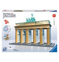 Ravensburger Puzzle - 3D Vision Puzzle - Bauwerke - Brandenburger Tor, 324 Teile