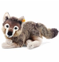 Steiff - Kuscheltiere - Wildtiere - Snorry Schlenker-Wolf, grau/braun, 40cm