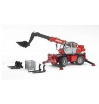 BRUDER - Manitou Teleskopstapler MRT 2150 mit Zubehör