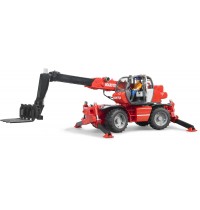 BRUDER - Manitou Teleskopstapler MRT 2150 mit Zubehör