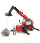 BRUDER - Manitou Teleskopstapler MRT 2150 mit Zubehör