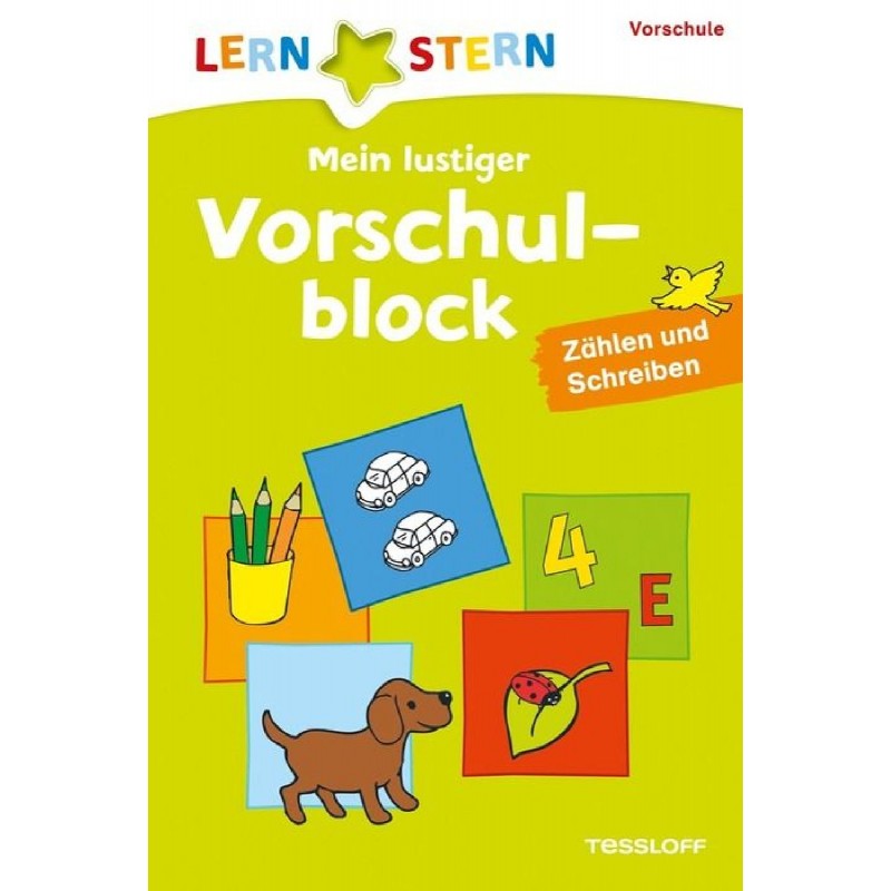 Tessloff - Lernstern - Mein lustiger Vorschulblock - Zählen und Schreiben