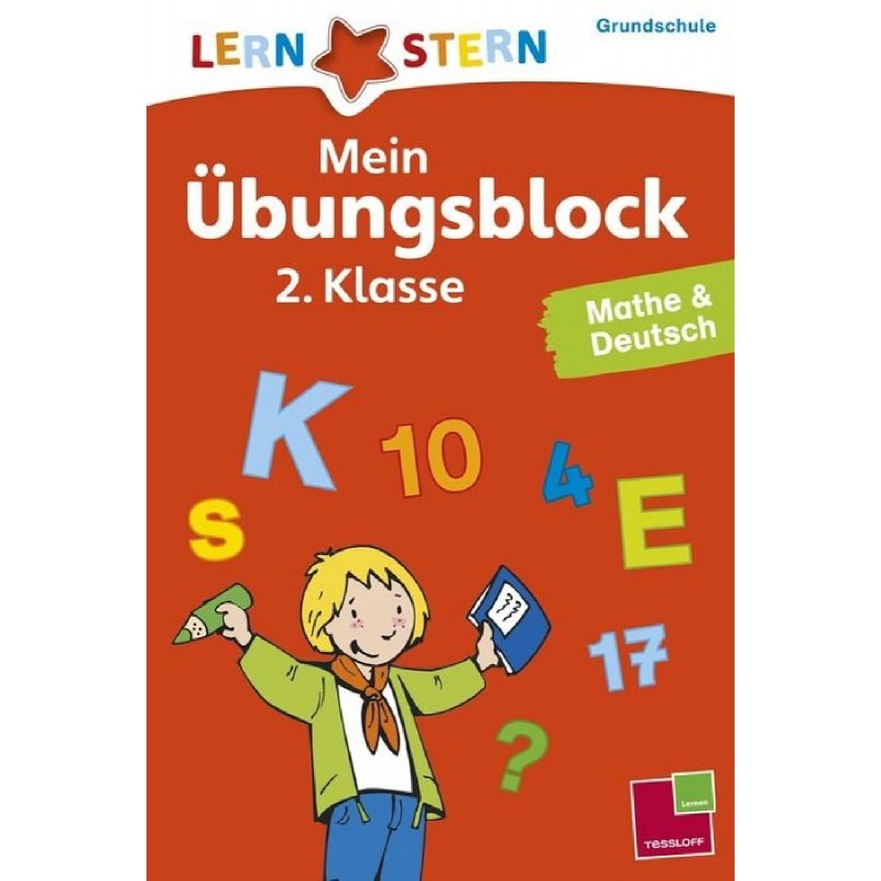 Tessloff - Lernstern - Mein Übungsblock 2.Klasse Mathe&Deutsch