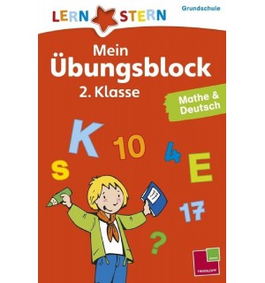 Tessloff - Lernstern - Mein Übungsblock 2.Klasse Mathe&Deutsch