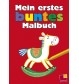 Tessloff - Malen, Rätseln & mehr - Mein erstes buntes Malbuch (rot)