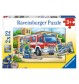 Ravensburger Puzzle - Polizei und Feuerwehr, 2x12 Teile